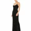 Mac Duggal Shop For Fully Beaded Scoop Neck Gown W/ Rhinestone Neckline