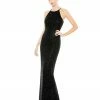 Mac Duggal Shop For Beaded Halter Neck Column Gown